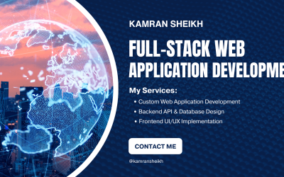 Black and White Simple Corporate Frame Banner