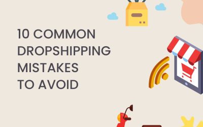 Colorful Dropshipping Balloon,E-commerce Store and Delivery Motorcyle Dropshipping Mistakes To Avoid Facebook Post