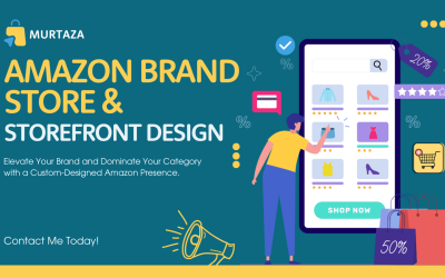 Yellow Green Modern Online Store Facebook Cover