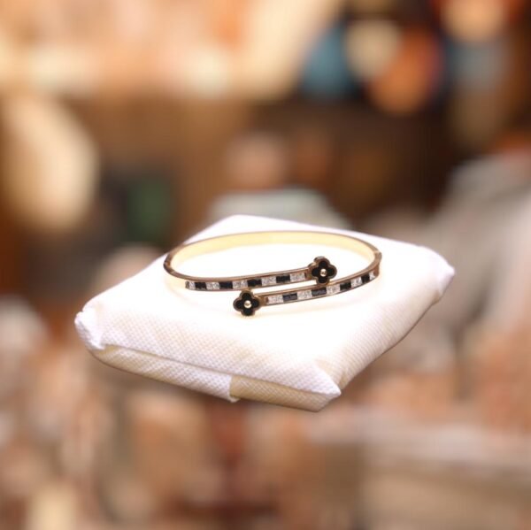 1 Pc Turkish Design Gold Plated Kara Bangle