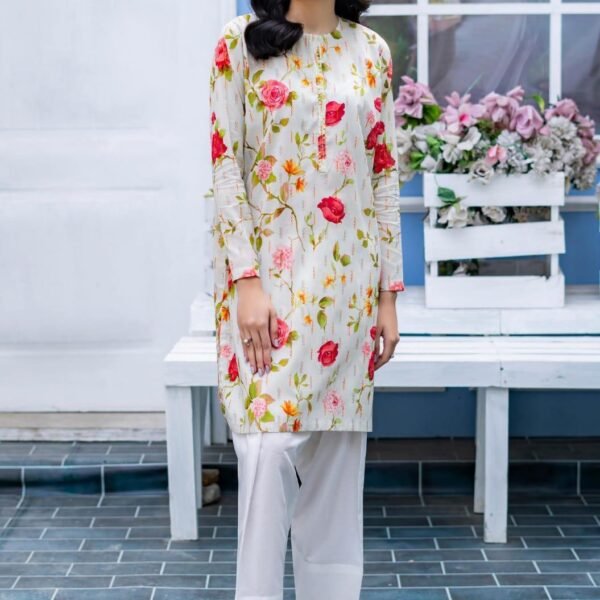 1 Pc Women's Unstitched Printed Kurti