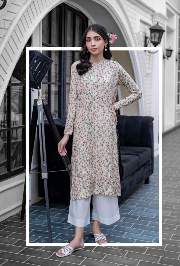 1 Pc Women's Unstitched Printed Kurti