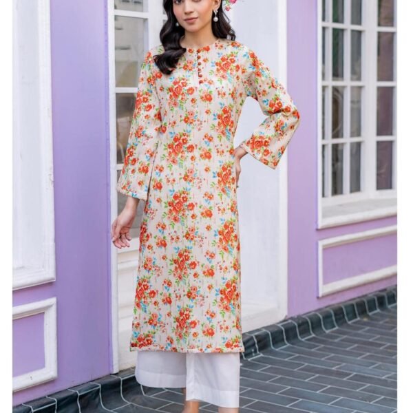 1 Pc Women's Unstitched Printed Kurti