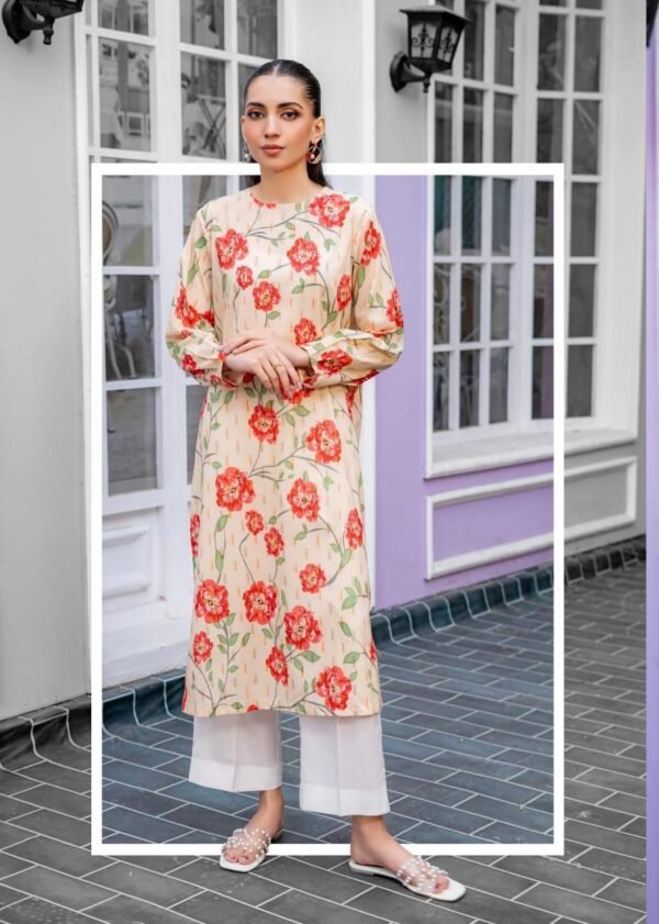 1 Pc Women's Unstitched Printed Kurti