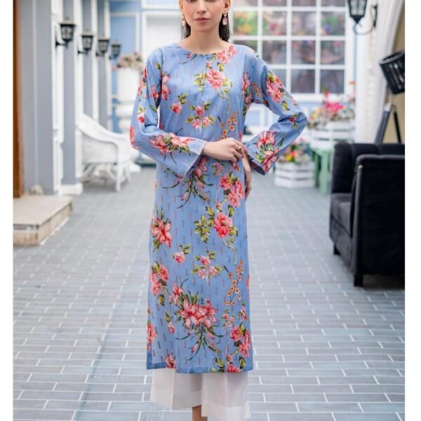 1 Pc Women's Unstitched Printed Kurti
