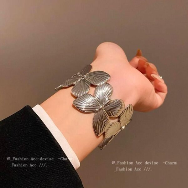1 Pc Silver Plated Kara Bangle