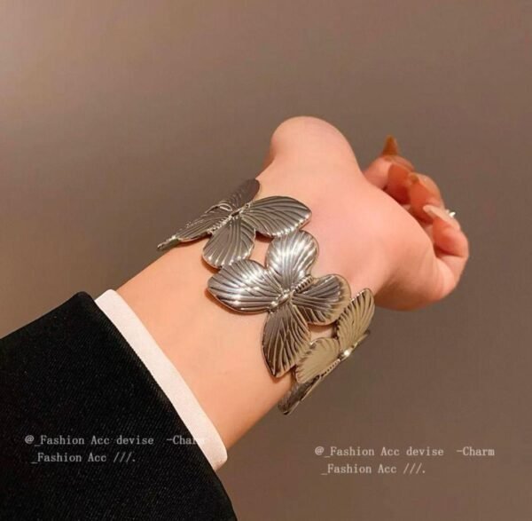 1 Pc Silver Plated Kara Bangle