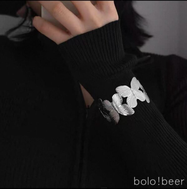 1 Pc Silver Plated Kara Bangle