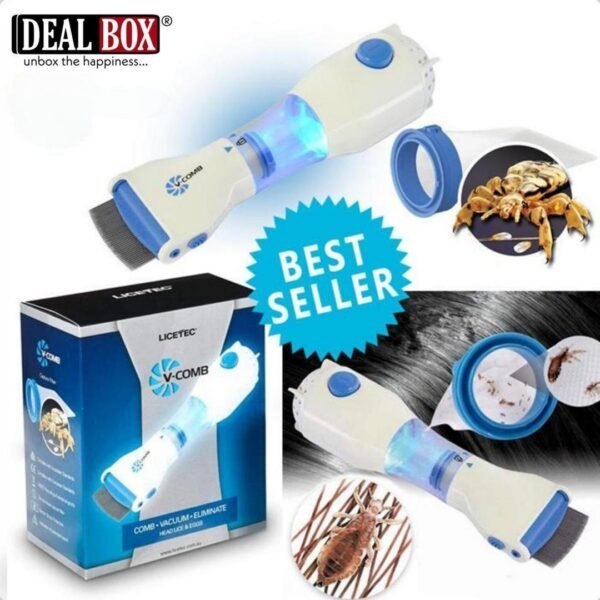 Anti-Lice Electric Comb - Cordless Personal Grooming Tool with Foil Blade and Ergonomic Design