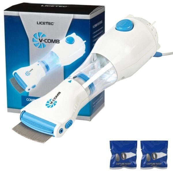 Anti-Lice Electric Comb - Cordless Personal Grooming Tool with Foil Blade and Ergonomic Design