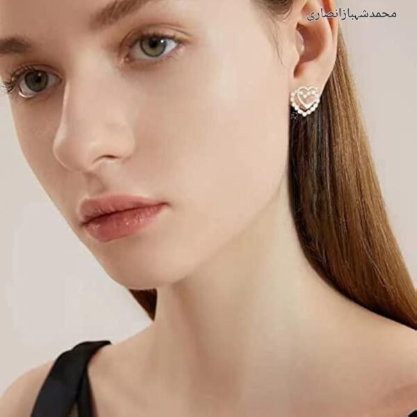 Heart Design Antique Plated Artificial Stones Tops
