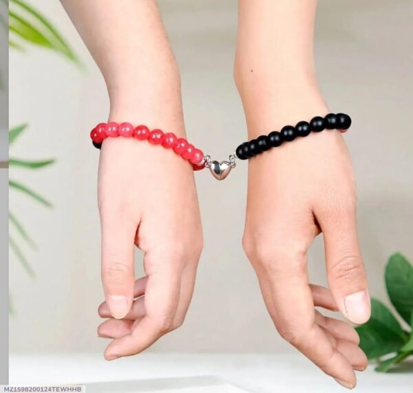 1 Pc Butterfly Hanging Resin Plating Artificial Stones Couple's Bracelet
