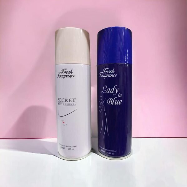 2 Pcs Long Lasting Fragrance Body Spray for Women