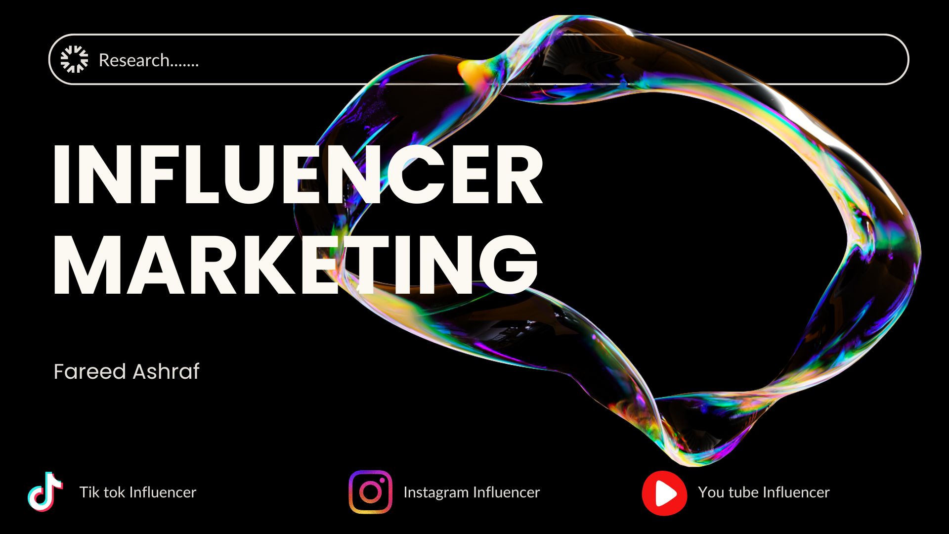 Black Elegant and Modern Startup Pitch Deck Presentation