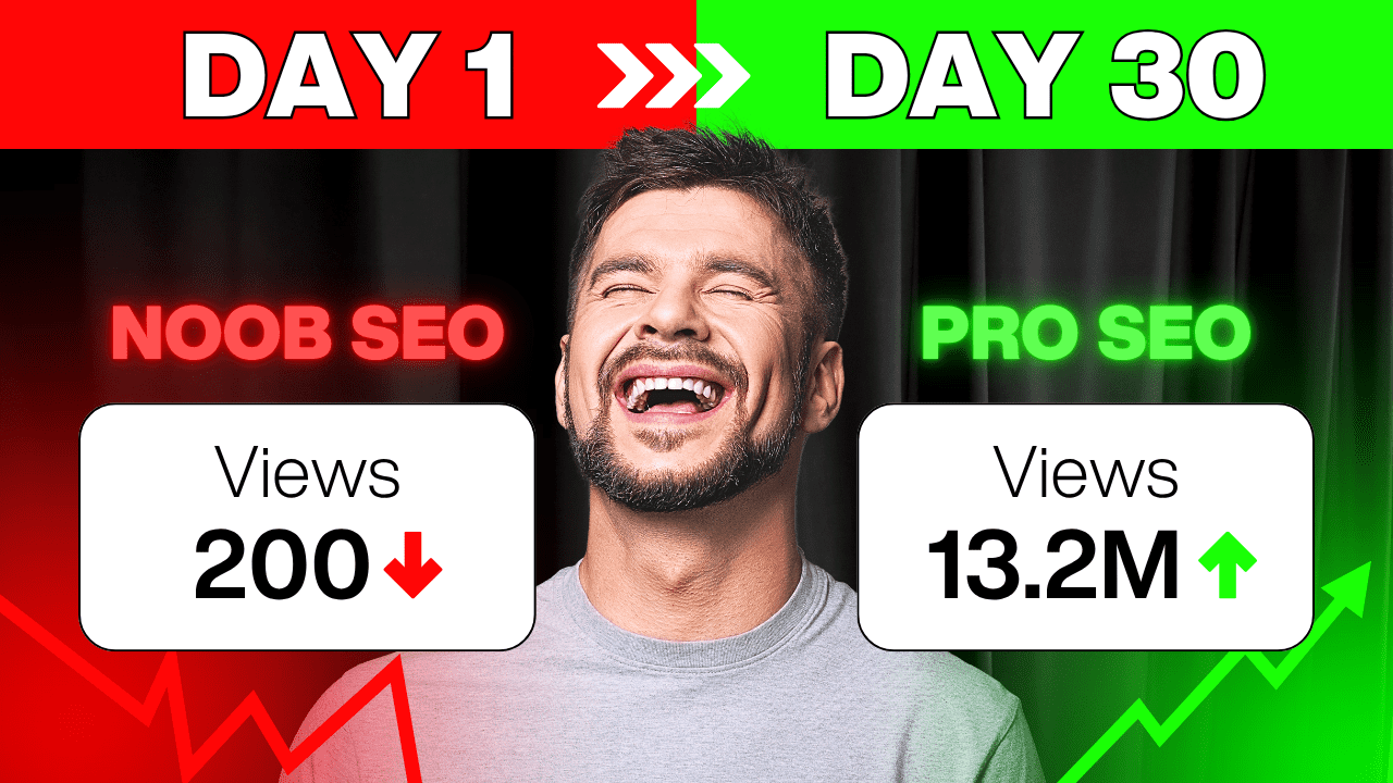 Black Red Green Simple Modern Comparison Video YouTube Thumbnail