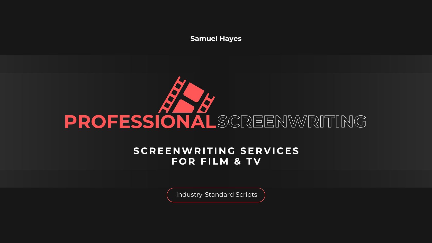 Black Red Movie Apps Presentation Template