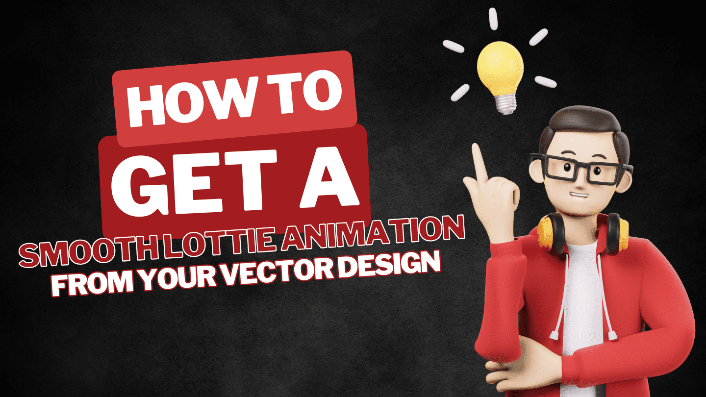 Black and Red 3D Animation How To YouTube Thumbnail