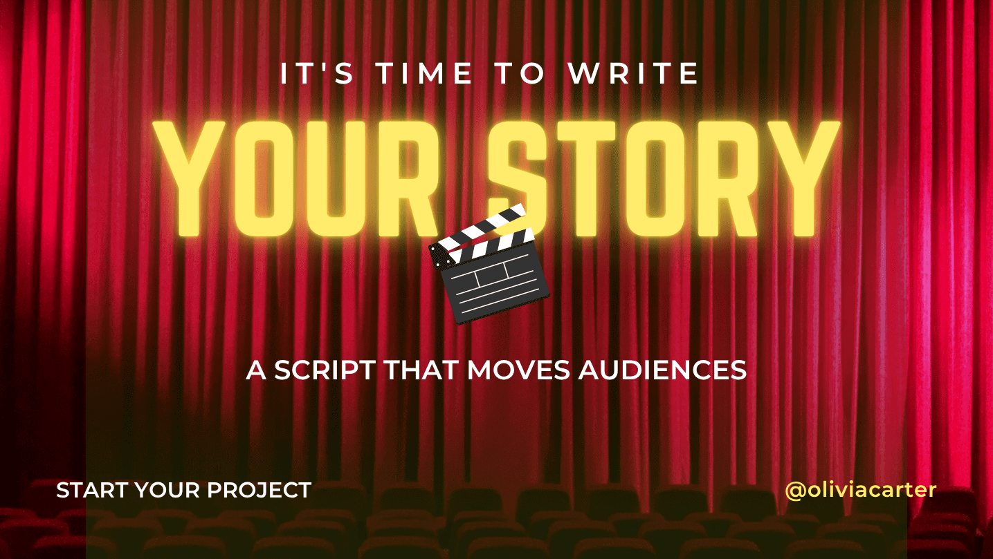 Black and Red Minimalist Movie Poster Landscape