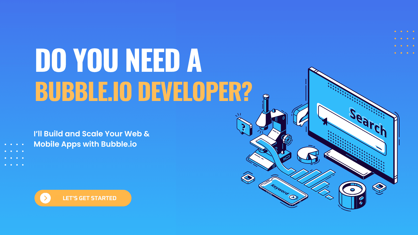 Blue Gradient Minimalist Web Design Services Facebook Post