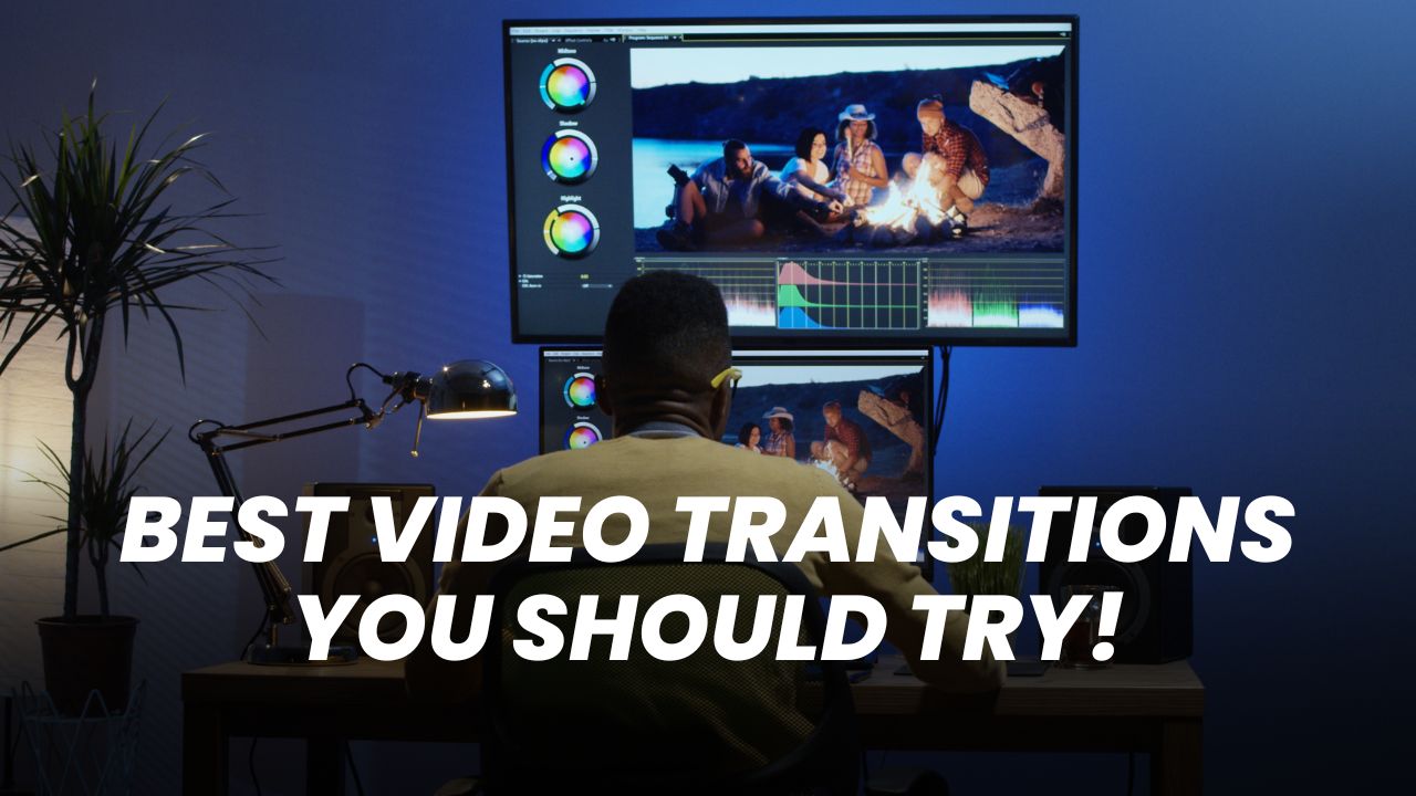 Blue Modern Photocentric Video Transition Youtube Thumbnail