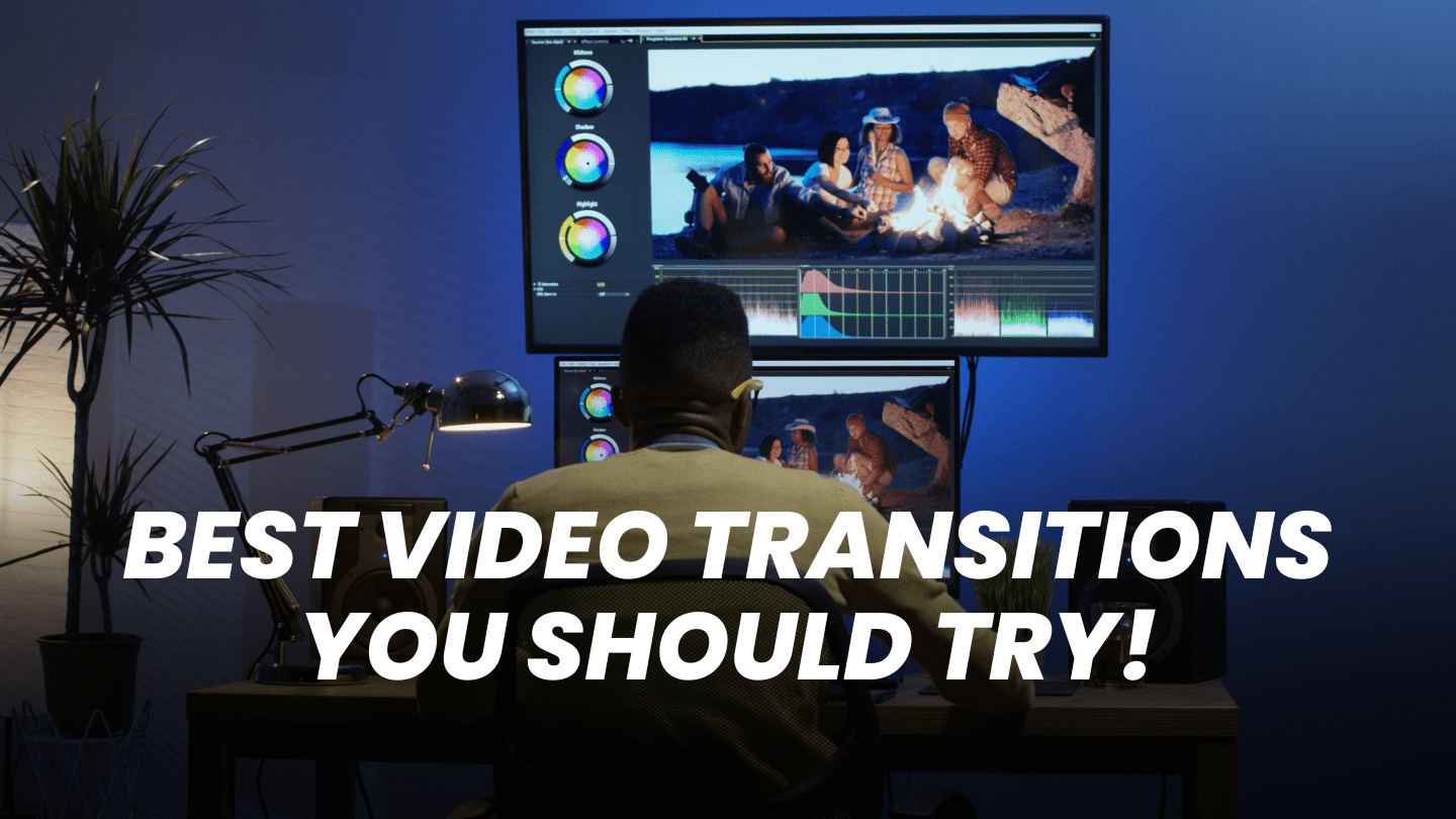 Blue Modern Photocentric Video Transition Youtube Thumbnail