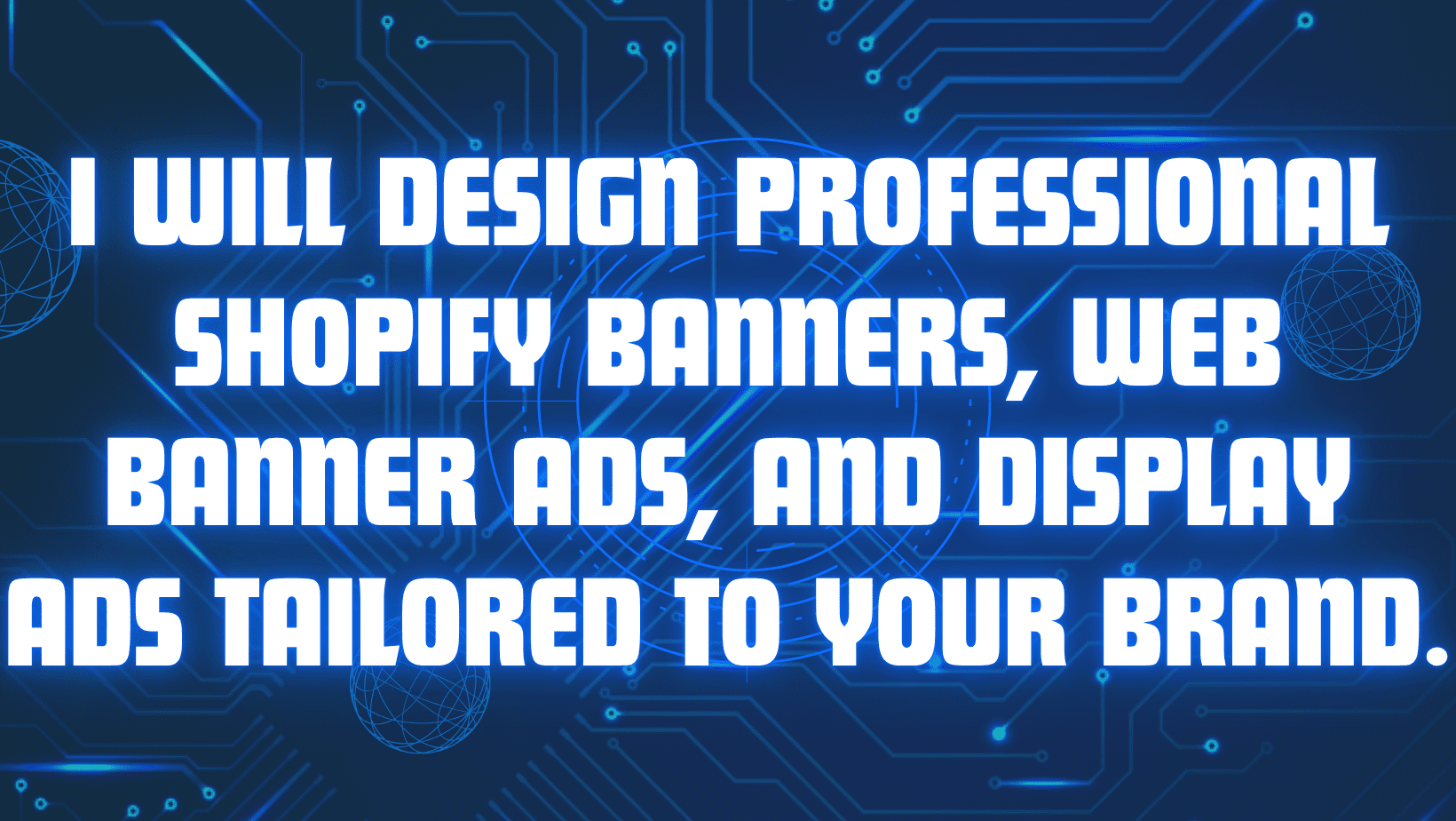 Blue & White Futuristic Technology Facebook Cover