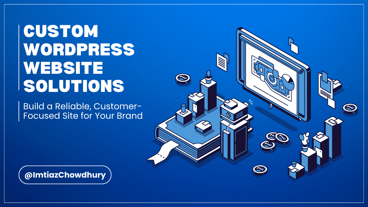 Blue White Modern Marketing Blog Banner