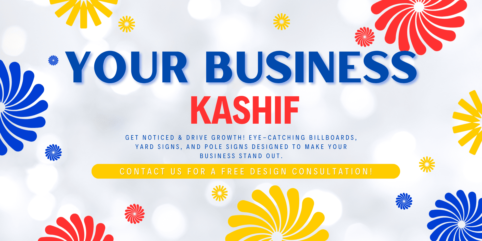 Blue and Red Modern Clean Filipino Sari-Sari Store Signage Banner