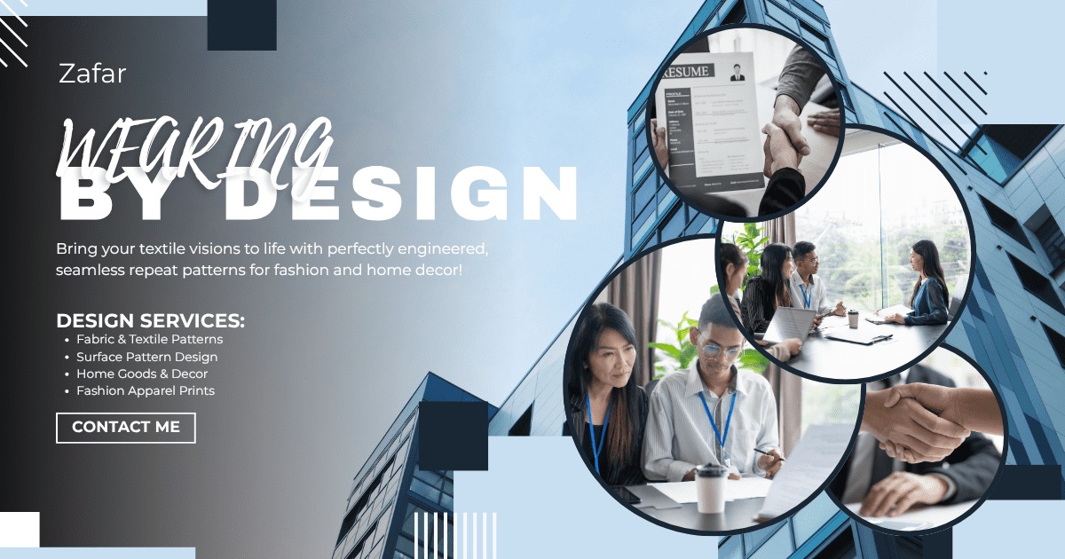 Blue and White Modern We Are Hiring Facebook Post