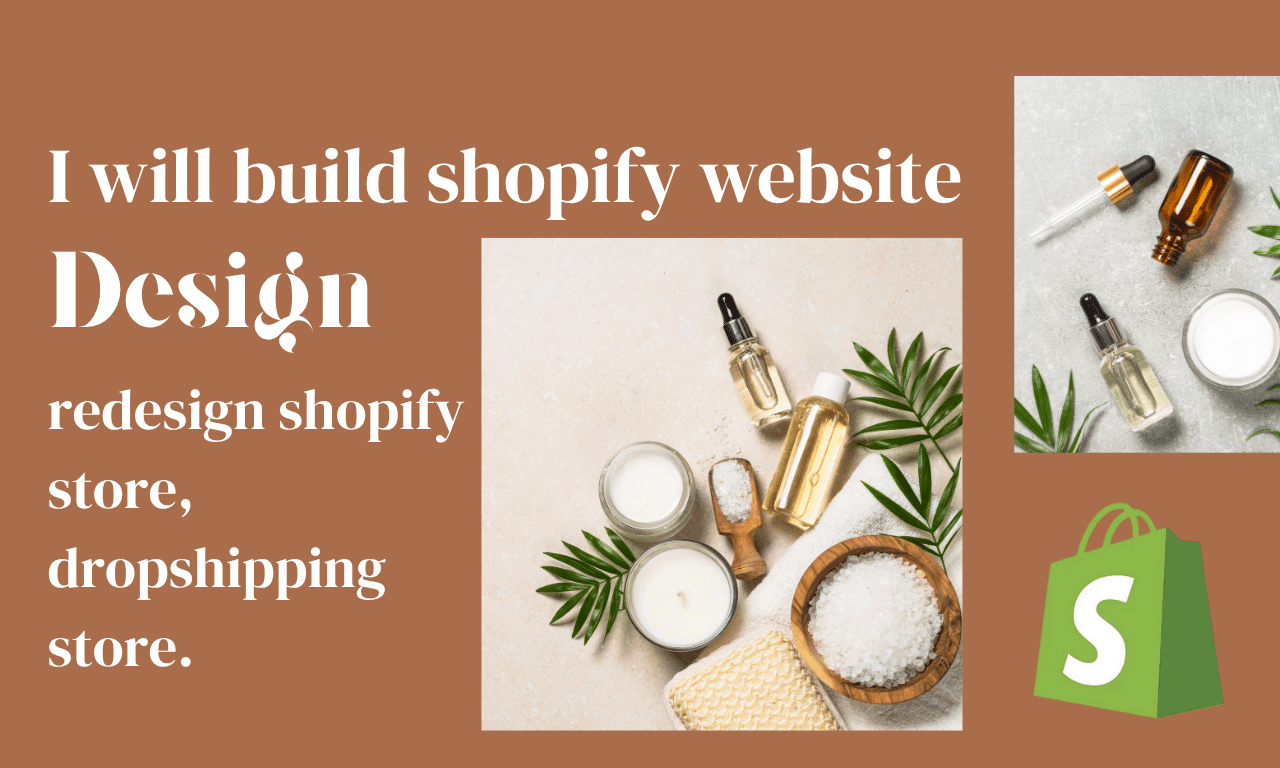 Brown Skincare Store Website Carousel
