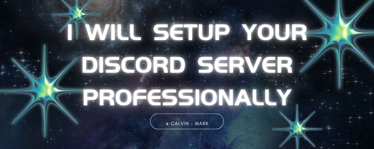 Dark Chrome Futuristic Galaxy Sci Fi Twitch Banner