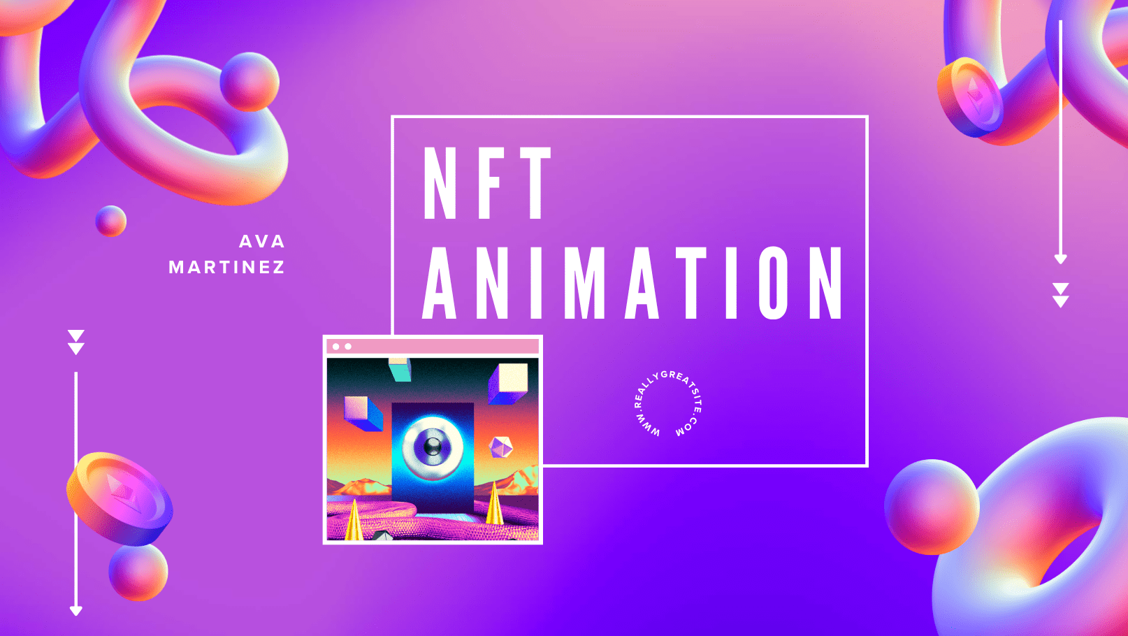 Gradient NFT Collection Instagram Post