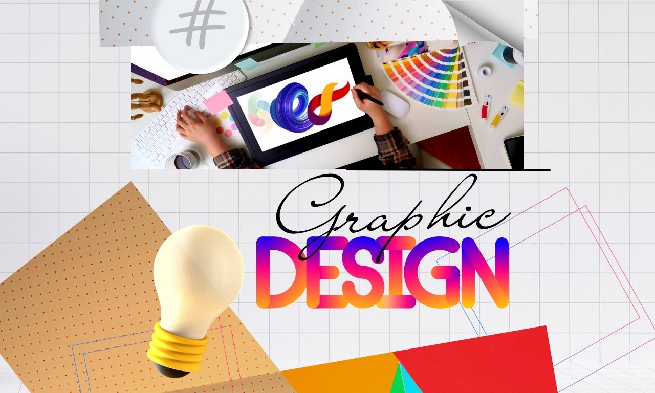 Graphic Design White Composition Instagram Post (1280 x 768 px)