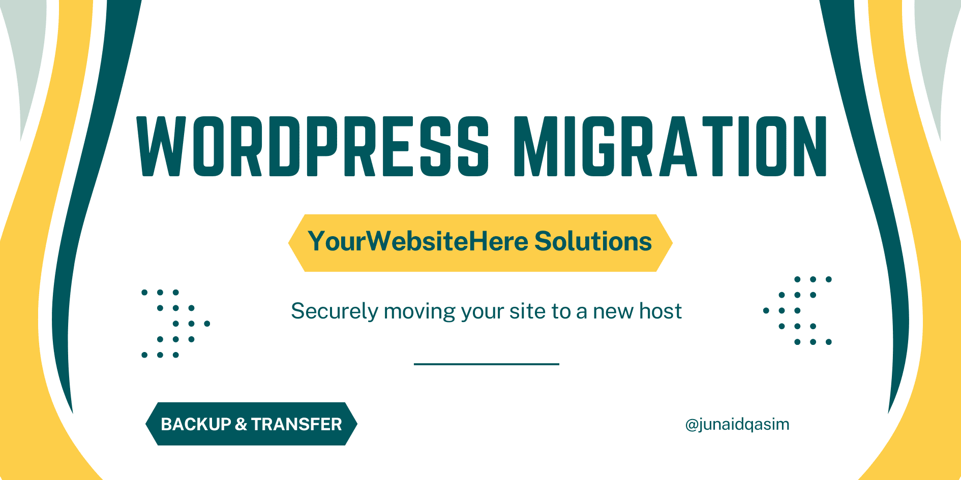 Green and Yellow Minimalist Work Meeting Banner