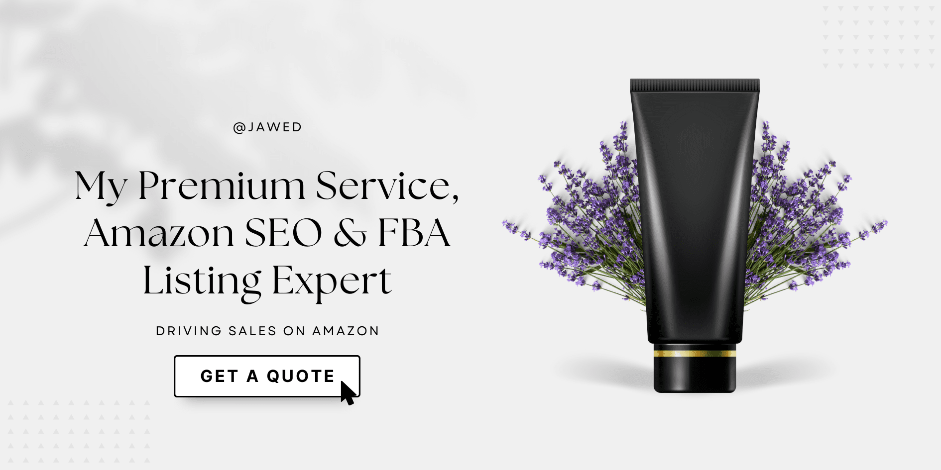 Grey Elegant New Skincare Product Banner