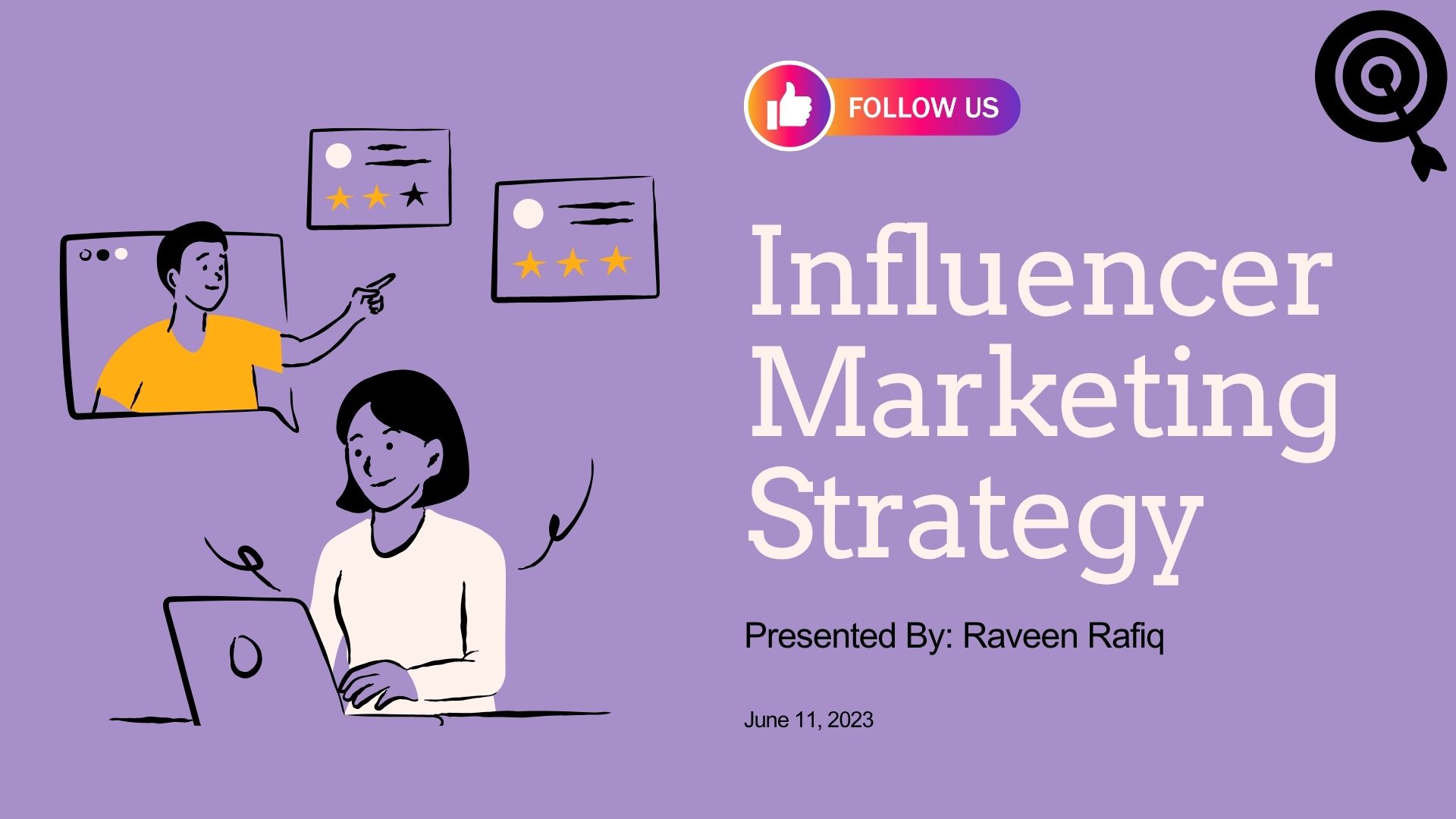 Influencer Strategy Presentation