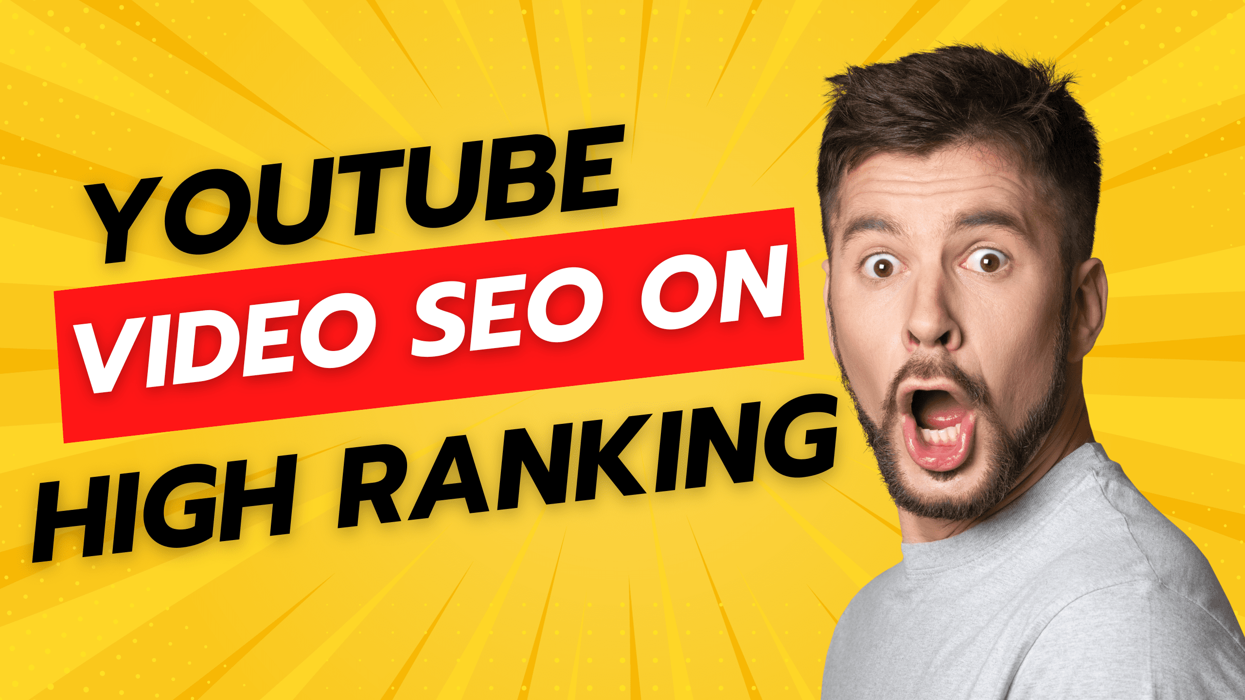 Orange And Red Modern Minimalist The Most Attractive YouTube Banner