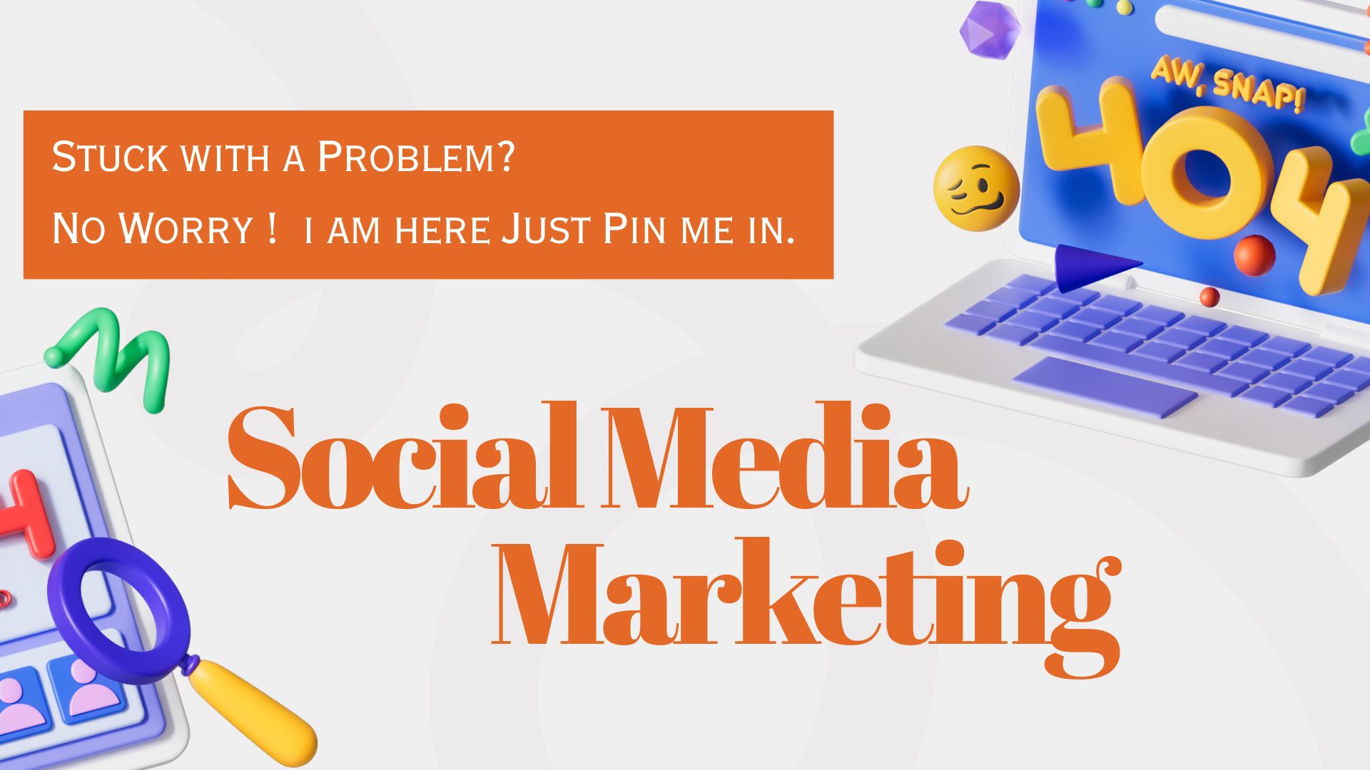 Orange Blue 3D Modern Digital Marketing Presentation (2)