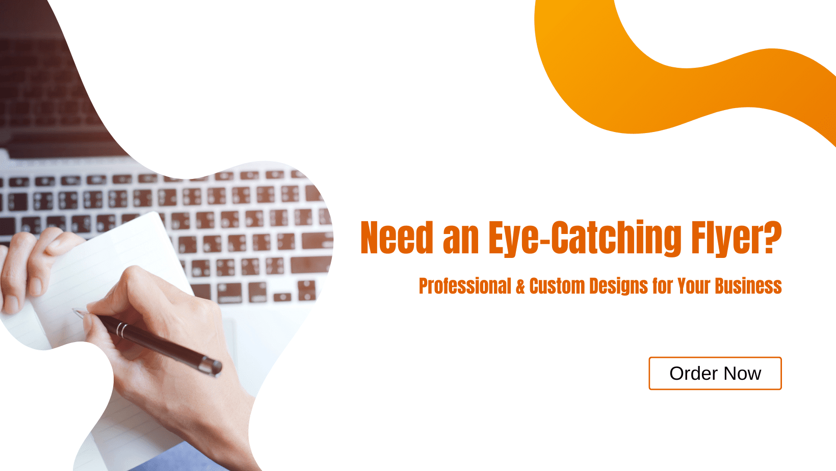 Orange and White Gradient Online Business Meeting Facebook Cover