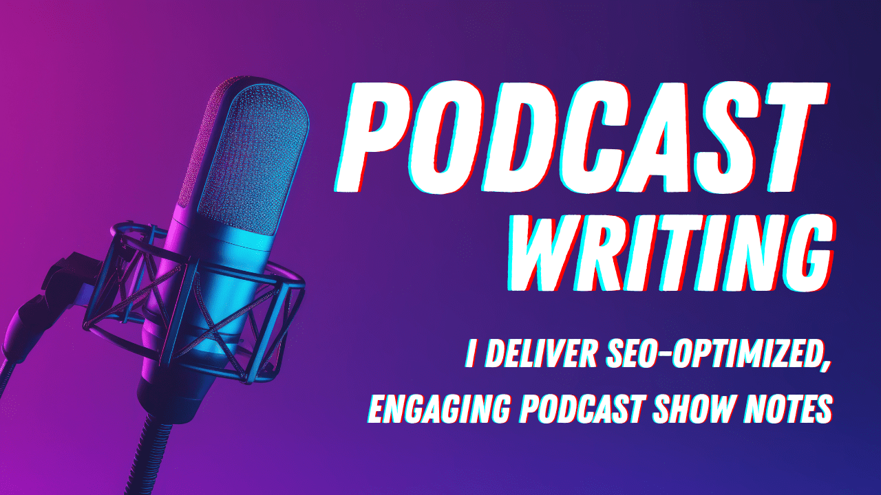 Pink & Blue Gradients Podcast YouTube Thumbnail