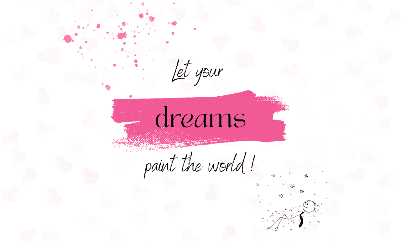 Pink and White Artistic Minimalist Facebook Motivational Post (1280 x 768 px)