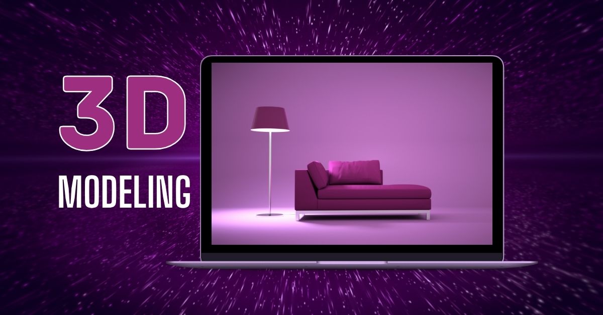 Purple 3d Modeling Online Course Facebook Ad
