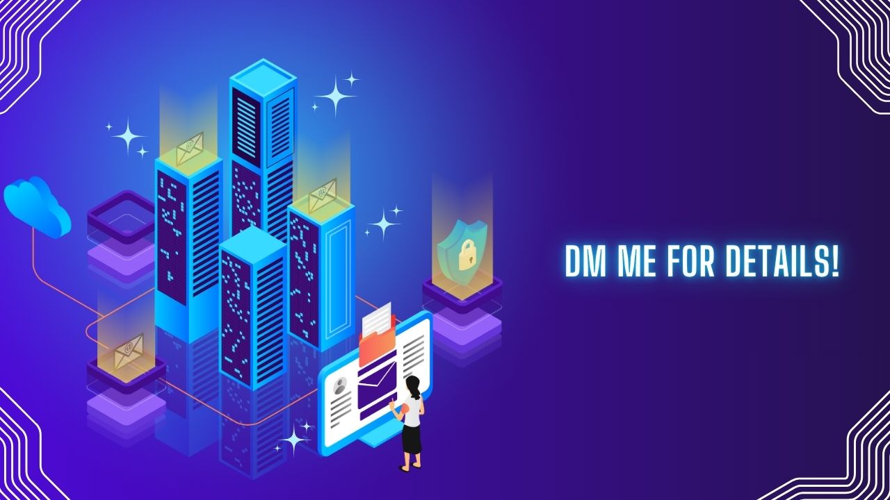 Purple And Blue Illustrative Home Server YouTube Thumbnail