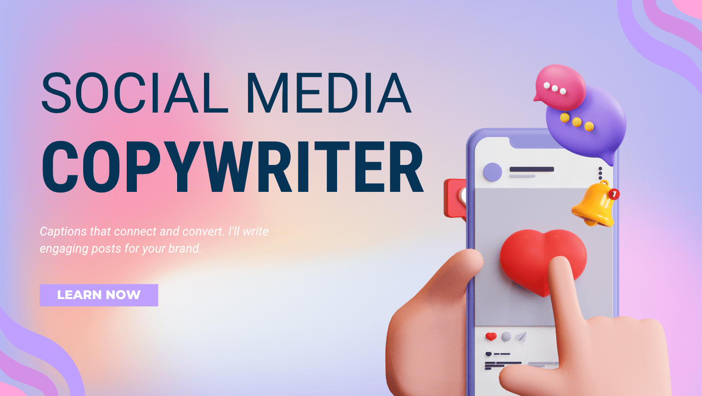 Purple Pink Gradient Colorful Social media marketing Instagram Post