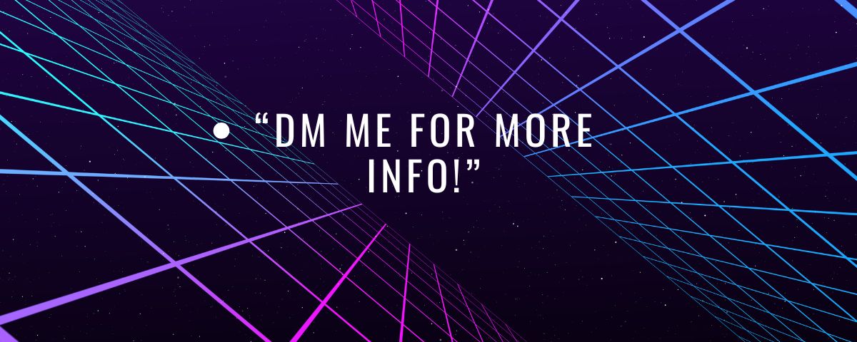 Purple and Black Dark and Trendy General Twitch Banner