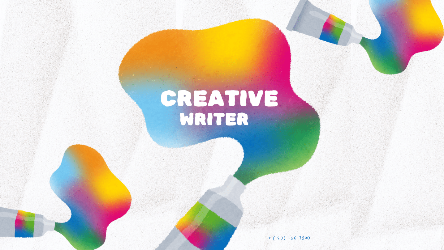 Rainbow Playful Creative Workshop Flyer