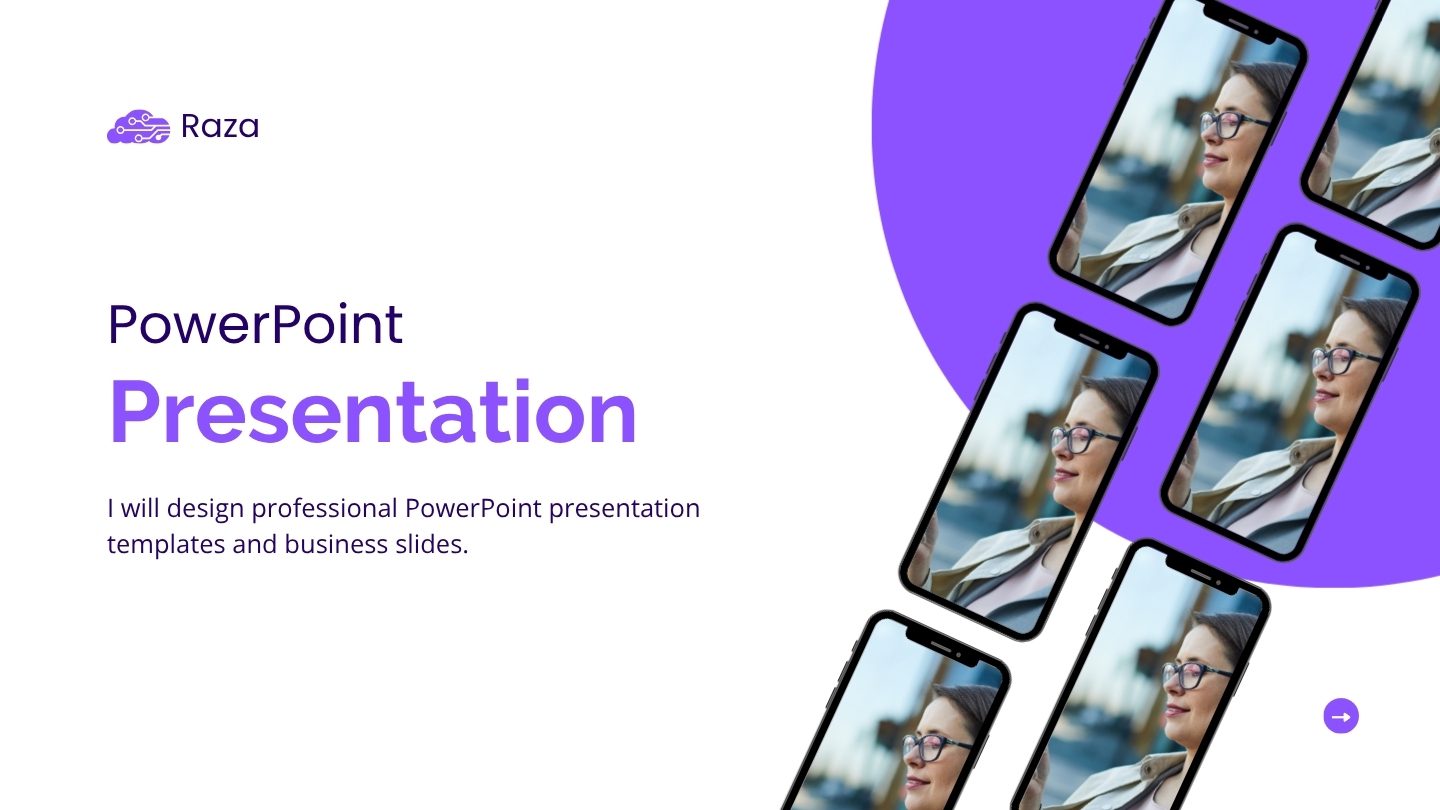 White and Purple Modern Minimalist UX Research Presentation