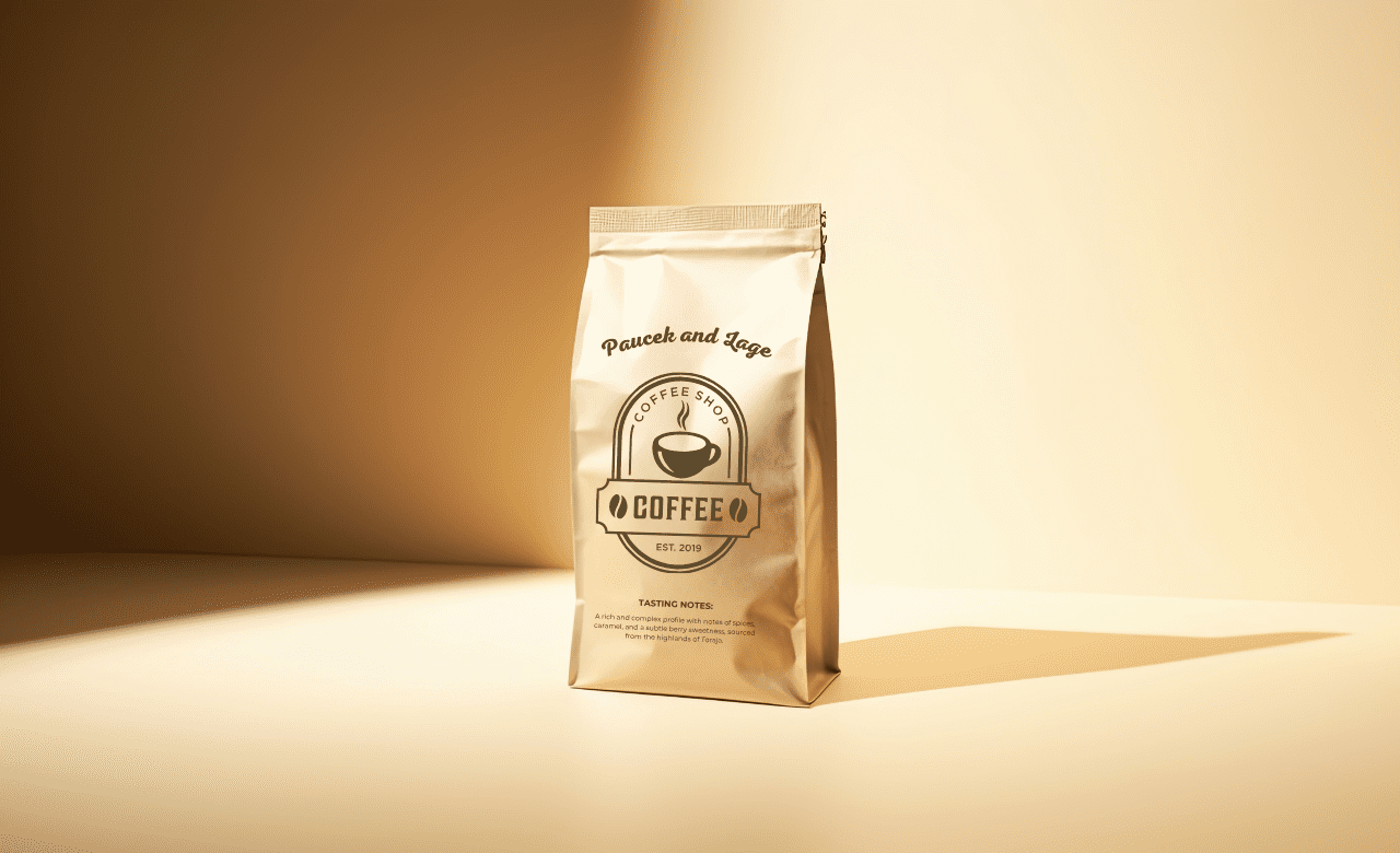 Yellow 3D Coffee Product Feature Instagram Post