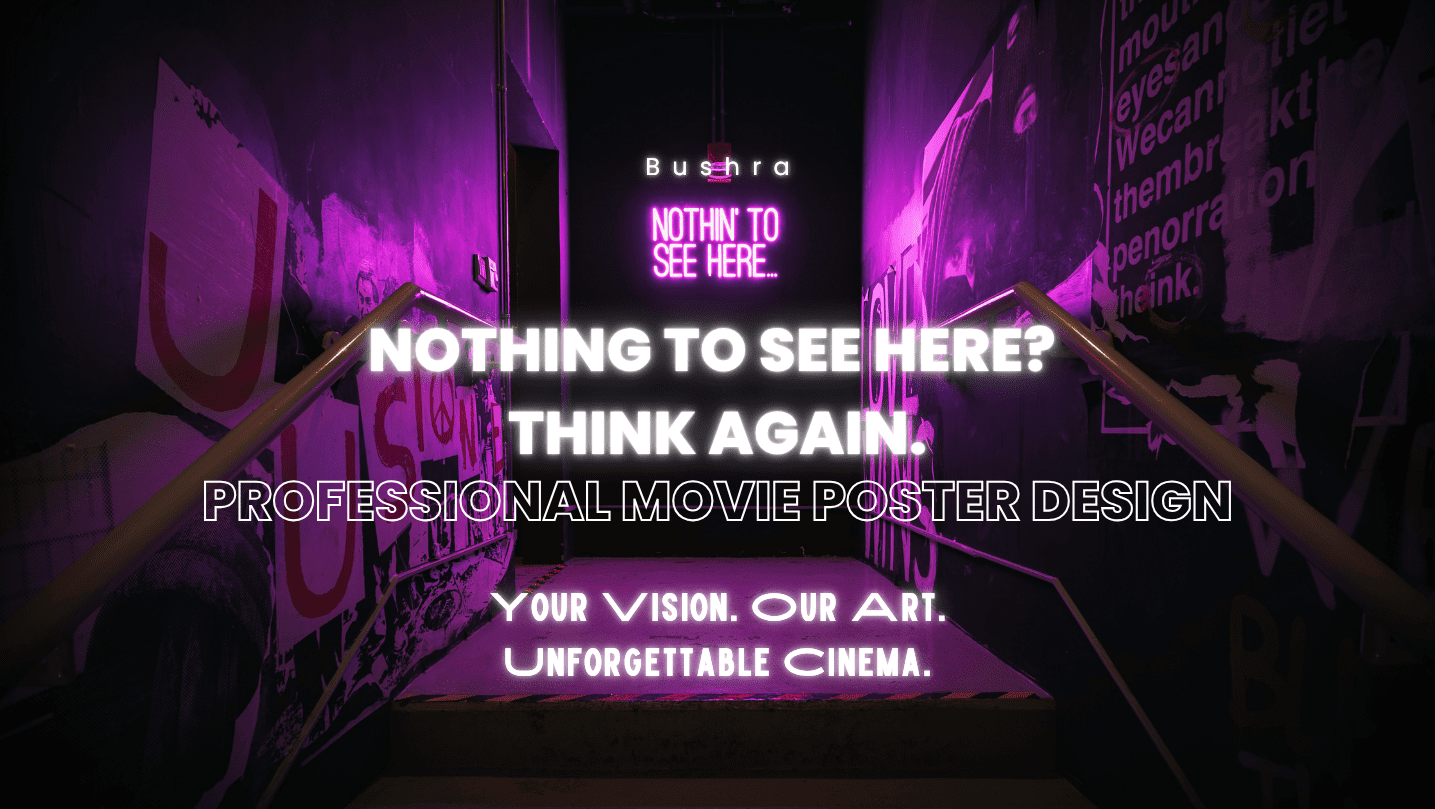 Black and Purple Neon Night Party Club Promotion Flyer