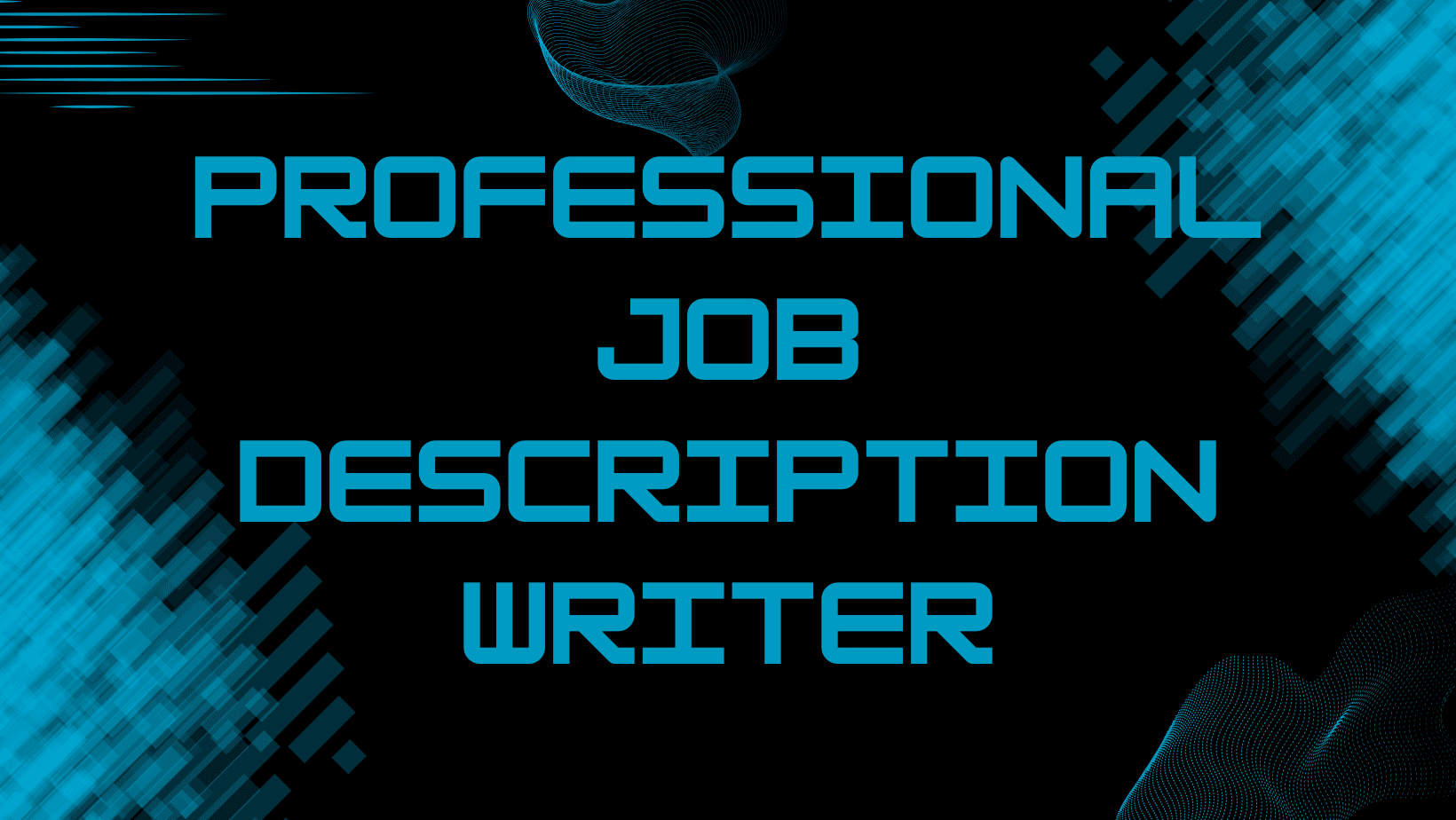 Blue & Black Futuristic Technology Facebook Cover